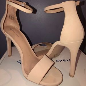 Blush Pick (Cream) Heels